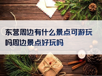 东营周边有什么景点可游玩吗周边景点好玩吗