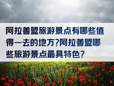 阿拉善盟旅游景点有哪些值得一去的地方？阿拉善盟哪些旅游景点最具特色？