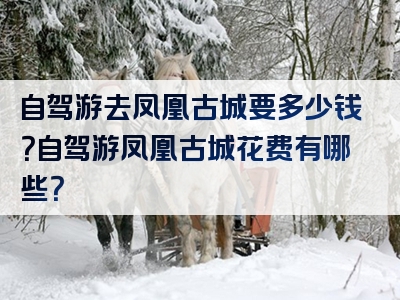 自驾游去凤凰古城要多少钱？自驾游凤凰古城花费有哪些？