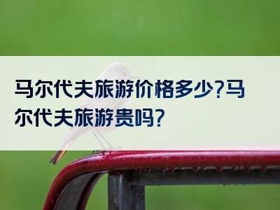 马尔代夫旅游价格多少？马尔代夫旅游贵吗？