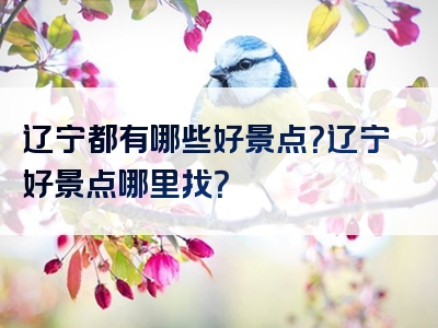 辽宁都有哪些好景点？辽宁好景点哪里找？