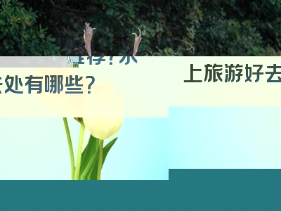 水上哪里好玩旅游推荐？水上旅游好去处有哪些？