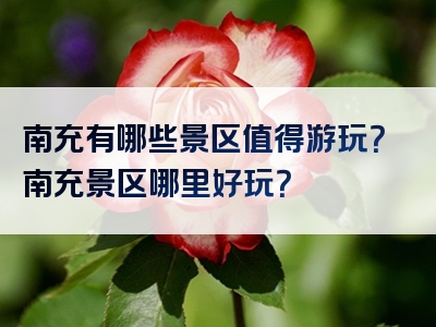 南充有哪些景区值得游玩？南充景区哪里好玩？