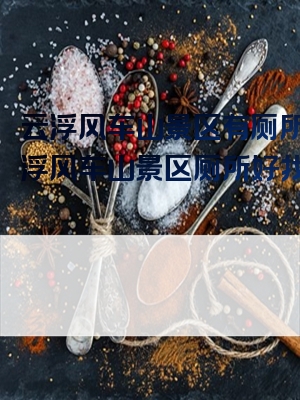 云浮风车山景区有厕所吗云浮风车山景区厕所好找吗？