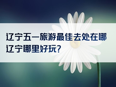 辽宁五一旅游最佳去处在哪辽宁哪里好玩？