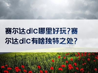 赛尔达dlc哪里好玩？赛尔达dlc有啥独特之处？