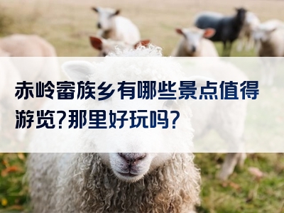 赤岭畲族乡有哪些景点值得游览？那里好玩吗？