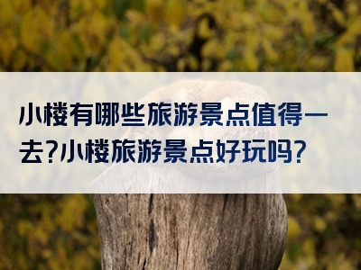 小楼有哪些旅游景点值得一去？小楼旅游景点好玩吗？