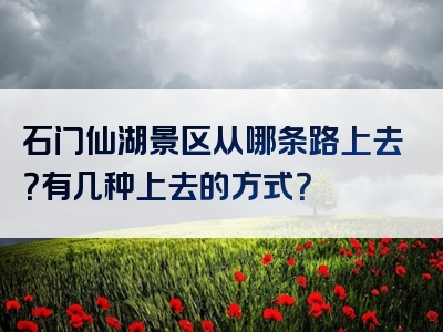 石门仙湖景区从哪条路上去？有几种上去的方式？
