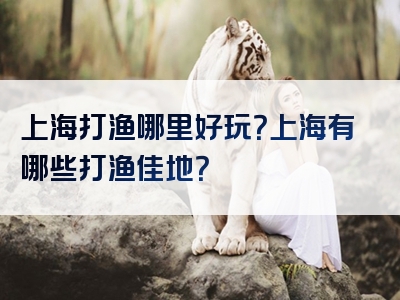 上海打渔哪里好玩？上海有哪些打渔佳地？