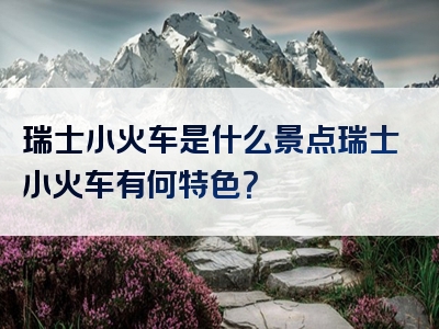 瑞士小火车是什么景点瑞士小火车有何特色？