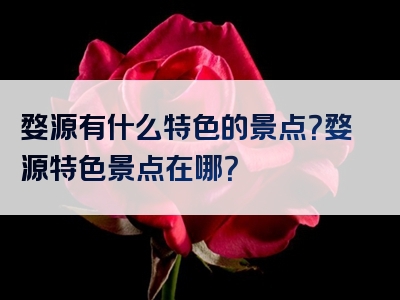 婺源有什么特色的景点？婺源特色景点在哪？