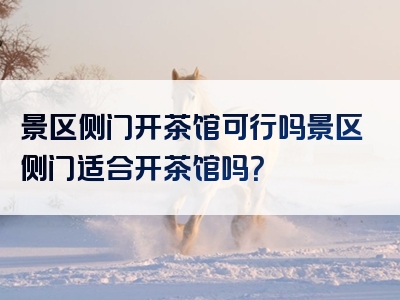 景区侧门开茶馆可行吗景区侧门适合开茶馆吗？