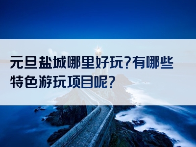 元旦盐城哪里好玩？有哪些特色游玩项目呢？