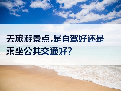 去旅游景点，是自驾好还是乘坐公共交通好？