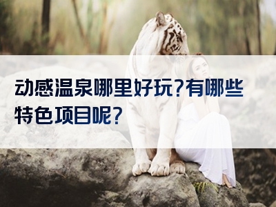 动感温泉哪里好玩？有哪些特色项目呢？
