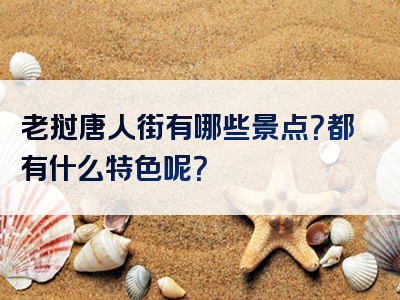 老挝唐人街有哪些景点？都有什么特色呢？