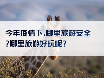 今年疫情下，哪里旅游安全？哪里旅游好玩呢？