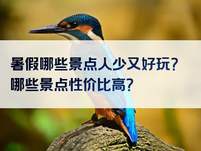 暑假哪些景点人少又好玩？哪些景点性价比高？