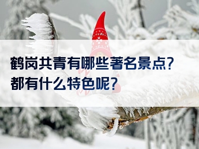 鹤岗共青有哪些著名景点？都有什么特色呢？