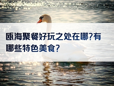 瓯海聚餐好玩之处在哪？有哪些特色美食？