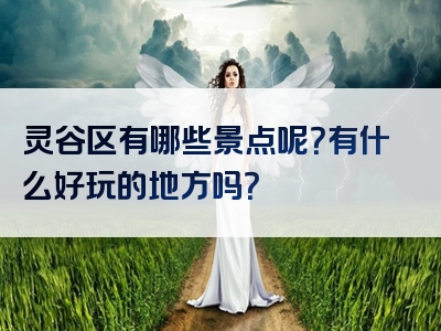 灵谷区有哪些景点呢？有什么好玩的地方吗？