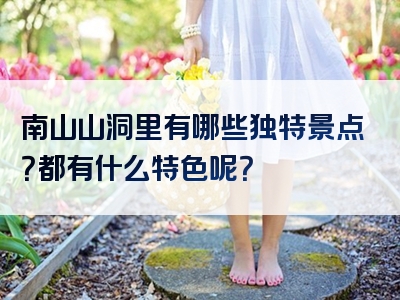 南山山洞里有哪些独特景点？都有什么特色呢？
