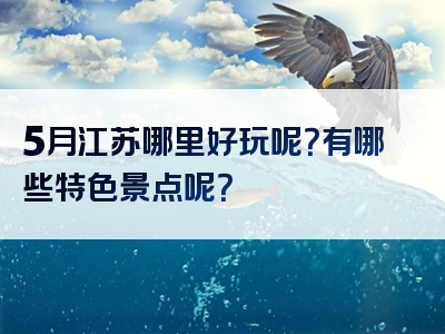 5月江苏哪里好玩呢？有哪些特色景点呢？