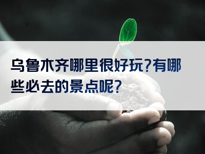 乌鲁木齐哪里很好玩？有哪些必去的景点呢？