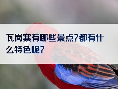 瓦岗寨有哪些景点？都有什么特色呢？