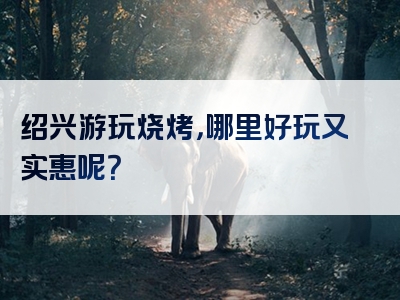 绍兴游玩烧烤，哪里好玩又实惠呢？
