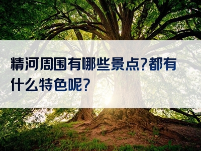精河周围有哪些景点？都有什么特色呢？