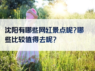 沈阳有哪些网红景点呢？哪些比较值得去呢？