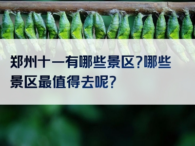 郑州十一有哪些景区？哪些景区最值得去呢？