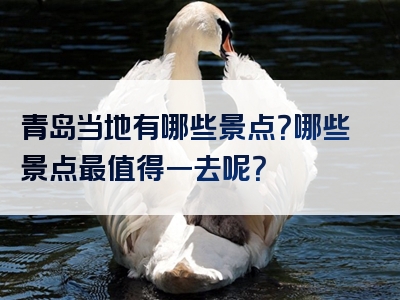 青岛当地有哪些景点？哪些景点最值得一去呢？