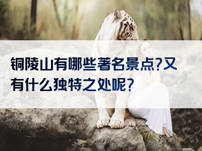 铜陵山有哪些著名景点？又有什么独特之处呢？