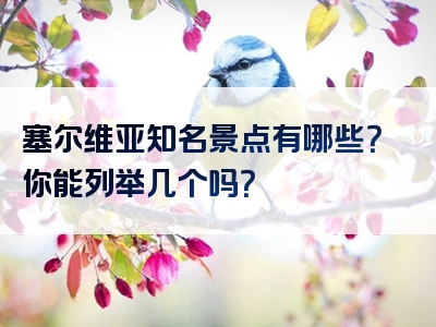 塞尔维亚知名景点有哪些？你能列举几个吗？