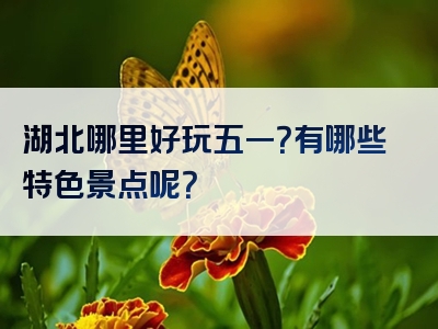 湖北哪里好玩五一？有哪些特色景点呢？