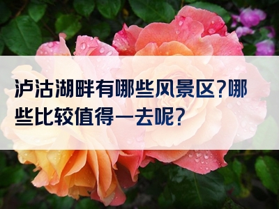 泸沽湖畔有哪些风景区？哪些比较值得一去呢？