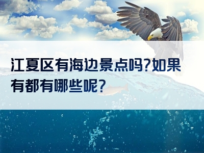 江夏区有海边景点吗？如果有都有哪些呢？
