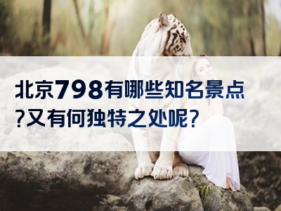 北京798有哪些知名景点？又有何独特之处呢？