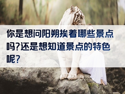 你是想问阳朔挨着哪些景点吗？还是想知道景点的特色呢？