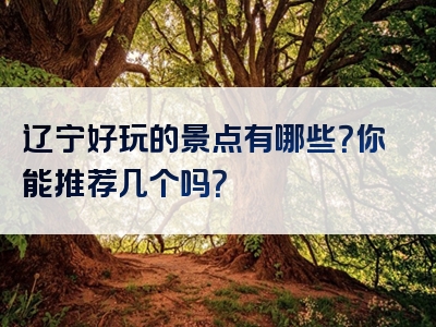 辽宁好玩的景点有哪些？你能推荐几个吗？