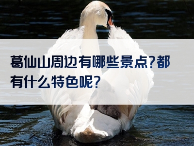 葛仙山周边有哪些景点？都有什么特色呢？
