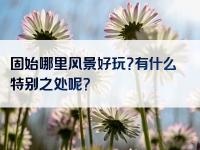 固始哪里风景好玩？有什么特别之处呢？