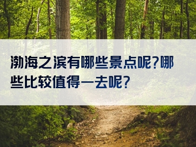 渤海之滨有哪些景点呢？哪些比较值得一去呢？