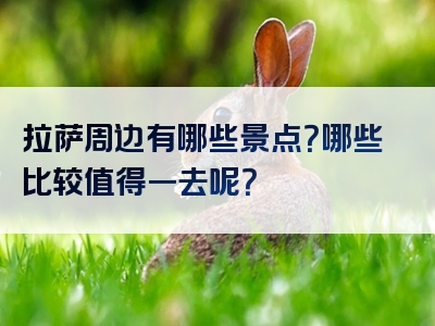 拉萨周边有哪些景点？哪些比较值得一去呢？