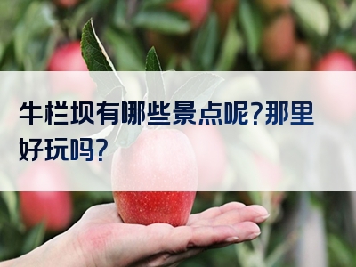 牛栏坝有哪些景点呢？那里好玩吗？