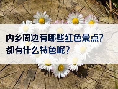 内乡周边有哪些红色景点？都有什么特色呢？