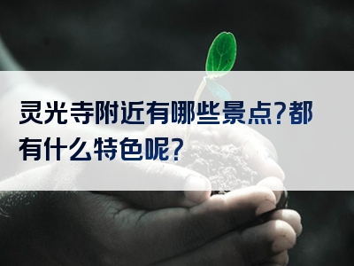 灵光寺附近有哪些景点？都有什么特色呢？